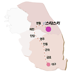 대구에서 오는 지도